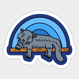 Cute binturong Sticker